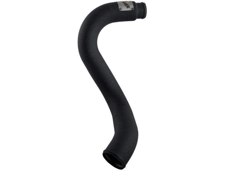 Chevrolet Silverado Intercooler Charge Pipe - Cold Side - aFe - BladeRunner, 3 in Aluminum - Black - `02-`04
