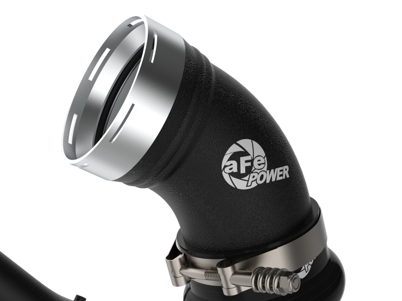 Chevrolet Silverado Intercooler Pipe Kit - aFe - BladeRunner Aluminum - Black - `06-`10