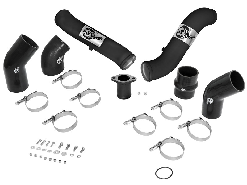 Nissan Titan XD Intercooler Kit - aFe - BladeRunner GT Series - Black - `16-`19