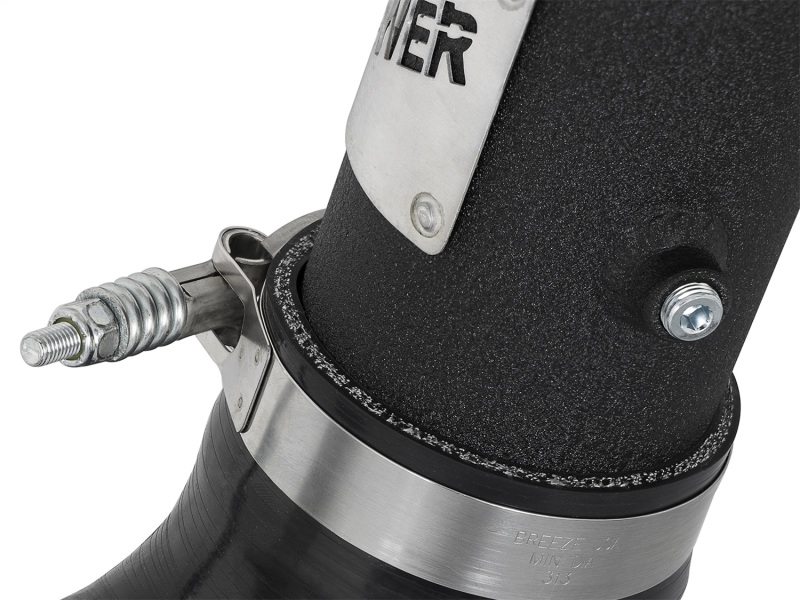 Ford Diesel Trucks Intercooler Tubes - Hot and Cold Side - aFe - Bladerunner 3IN Aluminum - Black - `17-`22