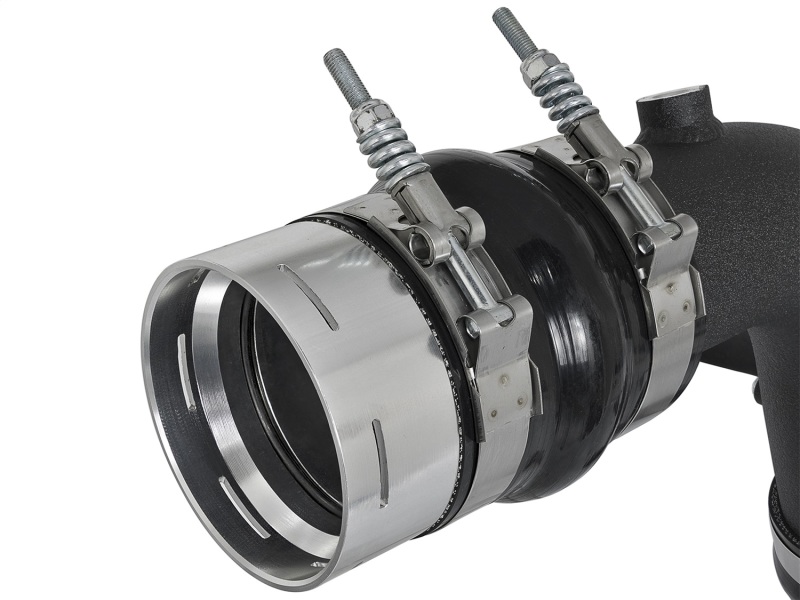 Ford Diesel Trucks Intercooler Cold Side Tube - aFe - Bladerunner 3in - Black - `17-`22