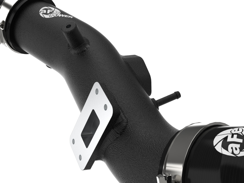 Hyundai i30 Charge Pipe Kit - aFe - BladeRunner Aluminum Hot and Cold Charge Pipe Kit - Black - `17-`25