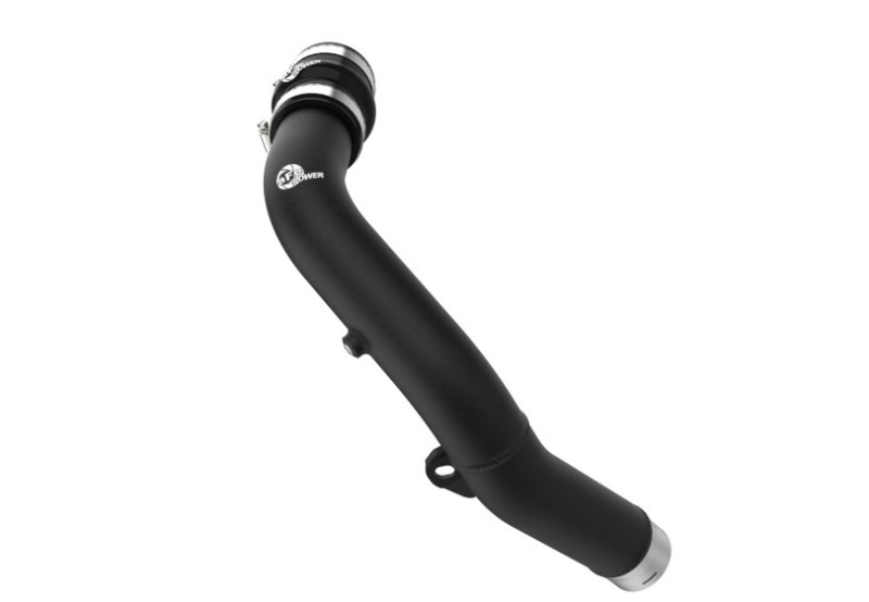 Subaru WRX Intercooler Kit - aFe - BladeRunner 2-1/2 IN Aluminum Hot Charge Pipe - Black - `22-`23