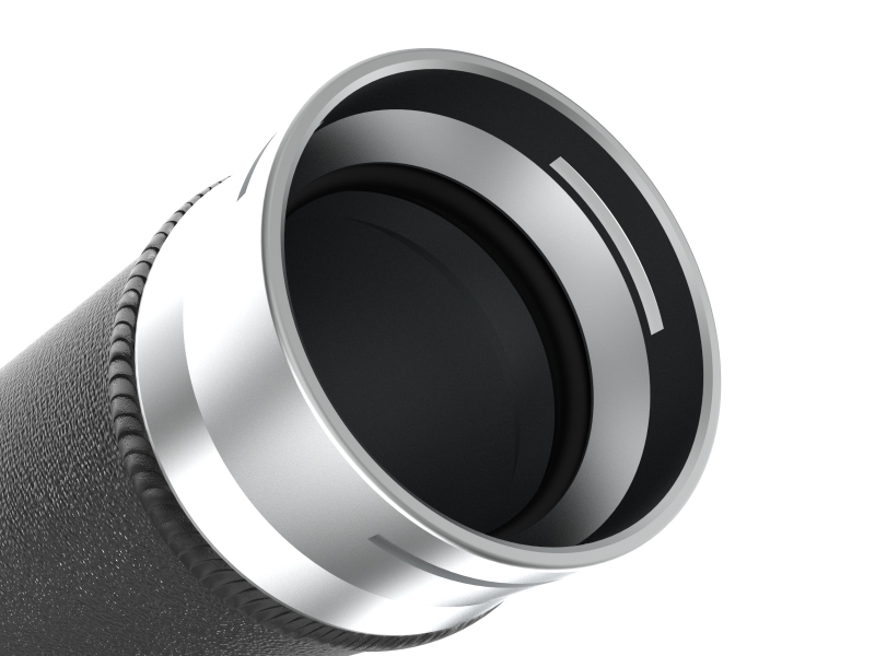 Subaru WRX Intercooler Kit - aFe - BladeRunner 2-1/2 IN Aluminum Hot Charge Pipe - Black - `22-`23