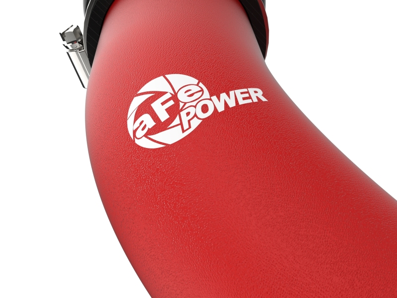 Subaru WRX Hot Charge Pipe - aFe - BladeRunner 2-1/2 IN Aluminum - Red - `22-`23