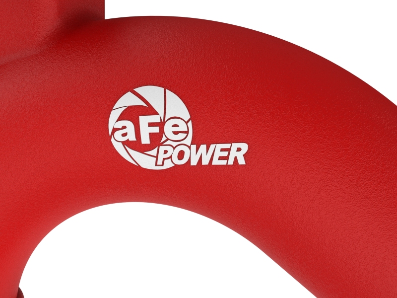 Genesis G70 Performance Air Intake - aFe - BladeRunner Aluminum Hot and Cold Charge Pipe Kit - Red - `19-`26