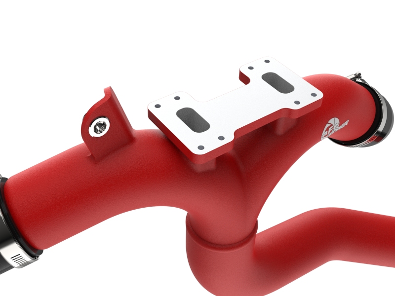 Genesis G70 Performance Air Intake - aFe - BladeRunner Aluminum Hot and Cold Charge Pipe Kit - Red - `19-`26