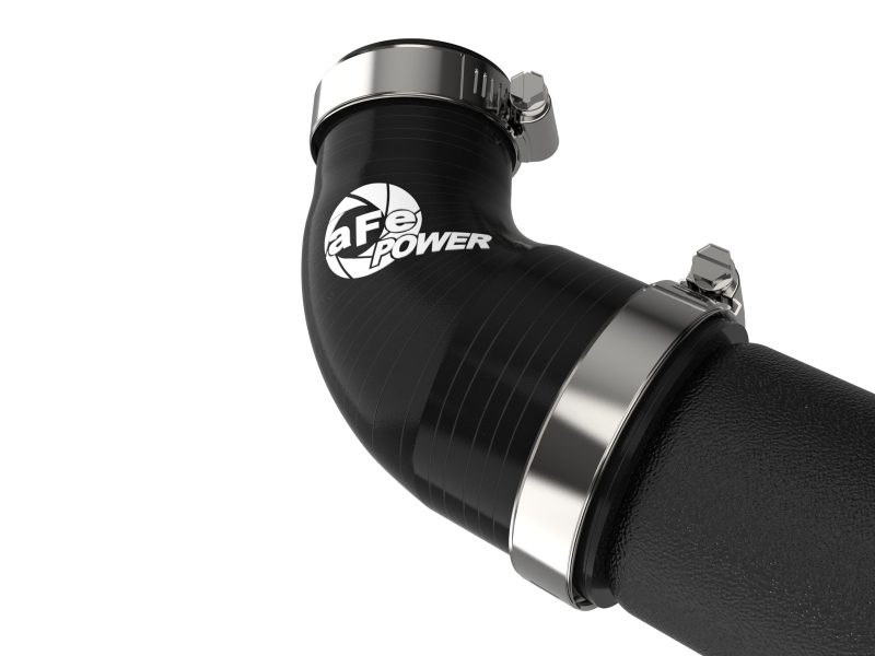 Genesis G70 Performance Air Intake - aFe - BladeRunner Aluminum Hot Charge Pipe - Black - `19-`26