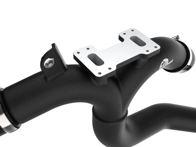Genesis G70 Performance Air Intake - aFe - BladeRunner Aluminum Hot Charge Pipe - Black - `19-`26