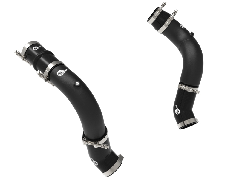 RAM Trucks Intercooler Charge Pipe Kit - aFe - BladeRunner - Black - `25-`26