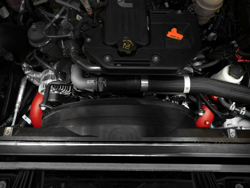 RAM Diesel Trucks Intercooler Pipe Kit - aFe - BladeRunner, Hot and Cold Charge Pipes - Red - `25-`26