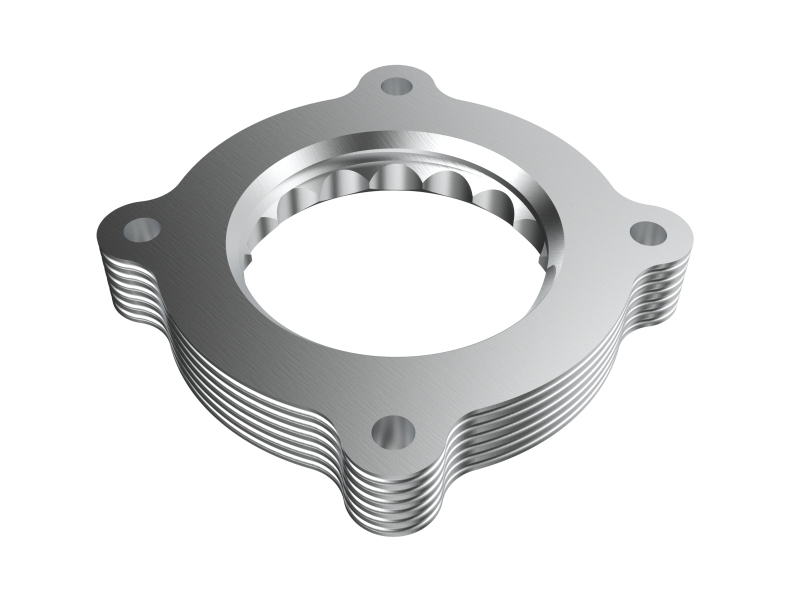 Hyundai Veloster N Throttle Body Spacer - aFe - Serrated/Helix - `19-`22