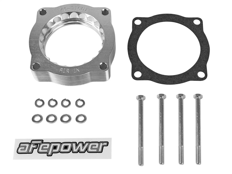 BMW X5 Throttle Body Spacer - aFe - Silver Bullet - `04-`06