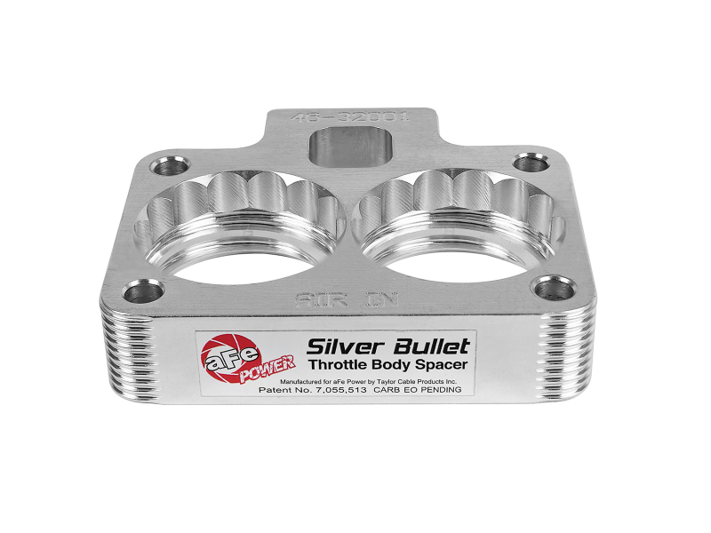 Dodge Trucks Throttle Body Spacer - aFe - Silver Bullet - `94-`01