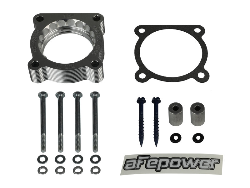 Dodge 1500 Throttle Body Spacer - aFe - Silver Bullet - Silver - `07-`12