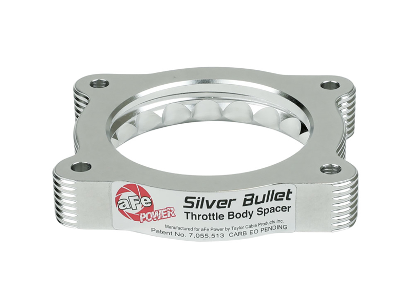 Chevrolet Colorado Throttle Body Spacer - aFe - Silver Bullet - Black - `04-`06