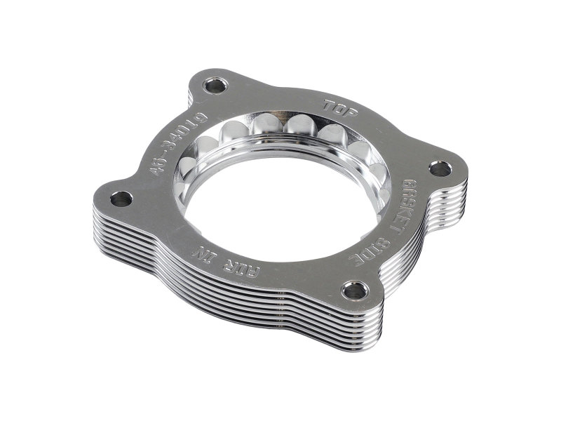 Chevrolet Silverado 1500 Throttle Body Spacer - aFe - Silver Bullet - Silver - `07-`13