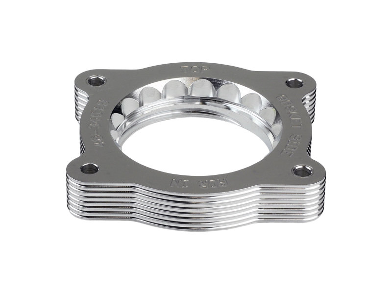 Chevrolet Silverado 1500 Throttle Body Spacer - aFe - Silver Bullet - Silver - `07-`13