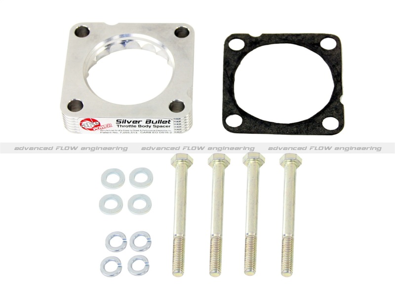 Honda Civic Si Throttle Body Spacer - aFe - Silver Bullet - `12-`15