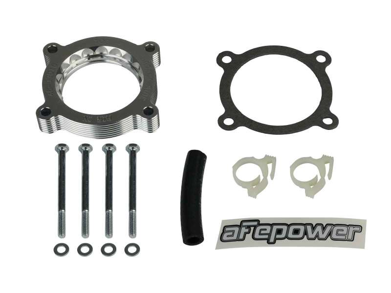 Honda Civic Si Throttle Body Spacer - aFe - Silver Bullet - Black - `06-`11