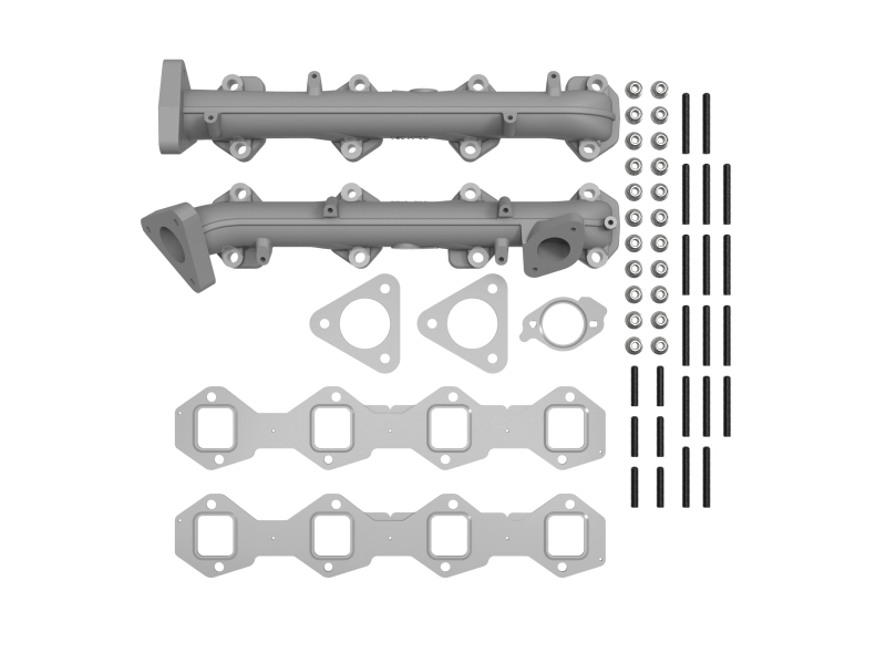 Ford Diesel Trucks Performance Exhaust - aFe - Bladerunner Ported Ductile Iron - `11-`14