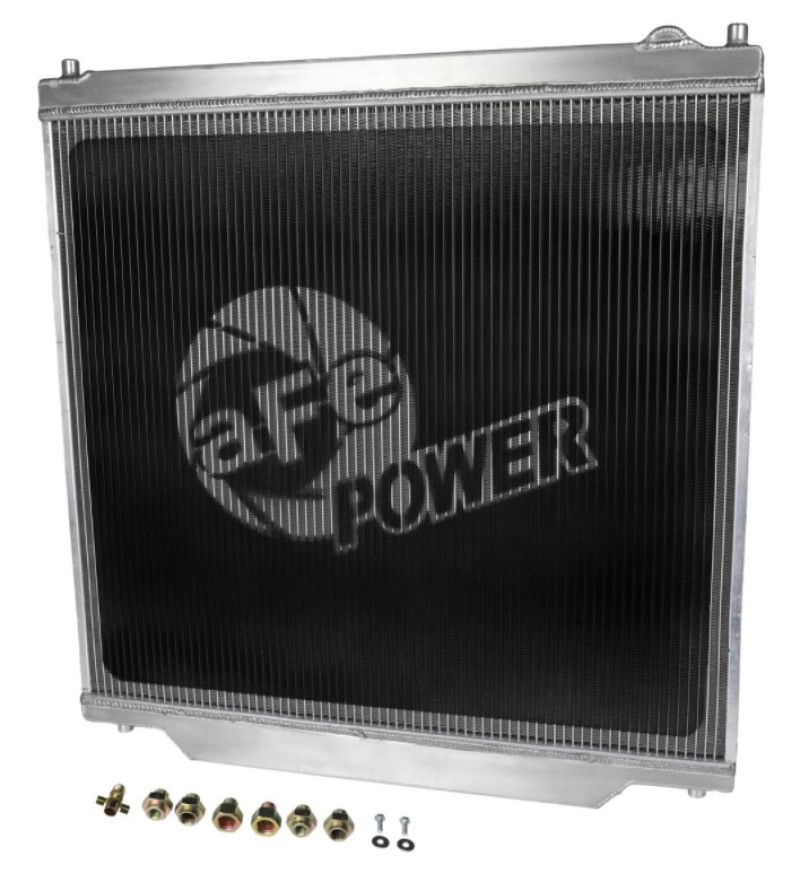 Ford Trucks Radiator - aFe - BladeRunner Street Series - Brushed Aluminum - `99-`04