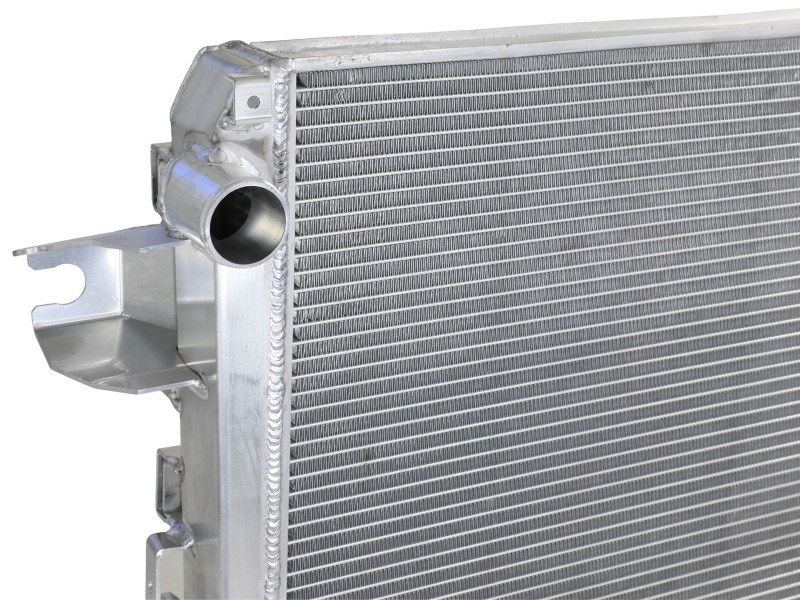 RAM Diesel Trucks Radiator - aFe - BladeRunner Street Series - Brushed Aluminum - `13-`18