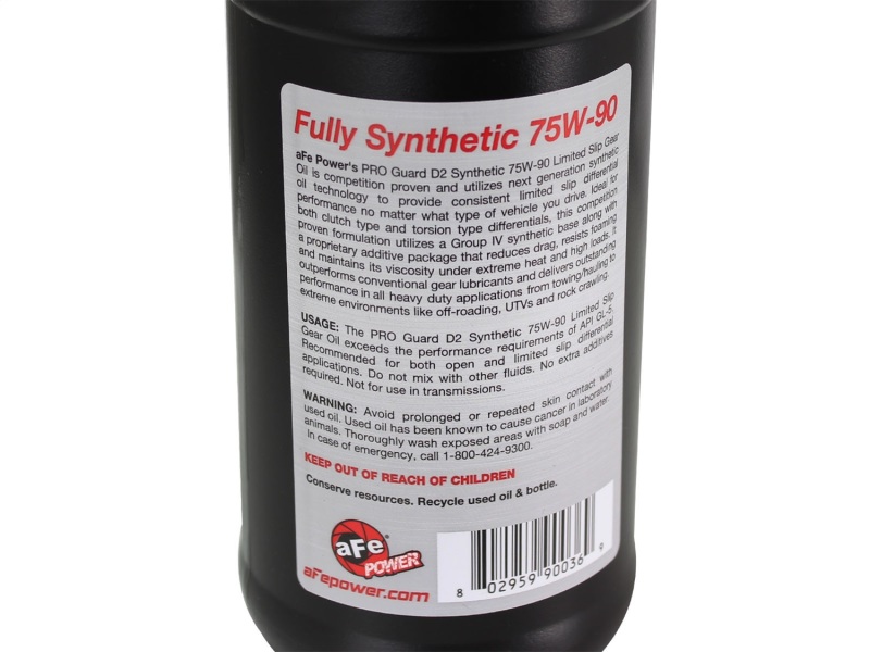 Dodge Diesel Trucks Differential Cover - Front - aFe - Pro Series with Machined Fins & Gear Oil - Black - `03-`11