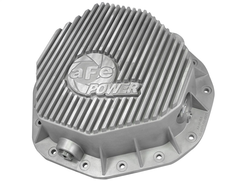 Dodge Diesel Trucks Rear Differential Cover - aFe - Street Series - Raw - `03-`05