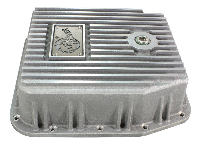 Ford Trucks Transmission Pan - aFe - Street Series - Raw - `93-`08