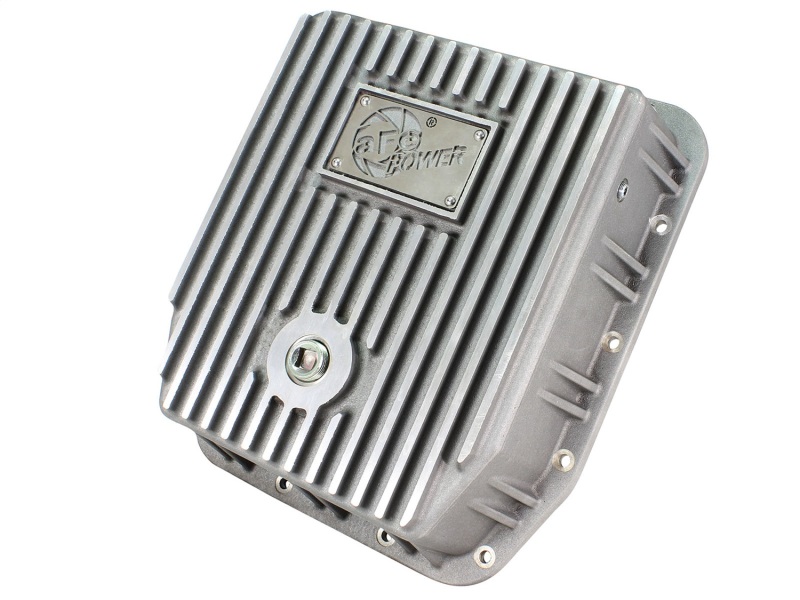 Ford Trucks Transmission Pan - aFe - Street Series - Raw - `93-`08