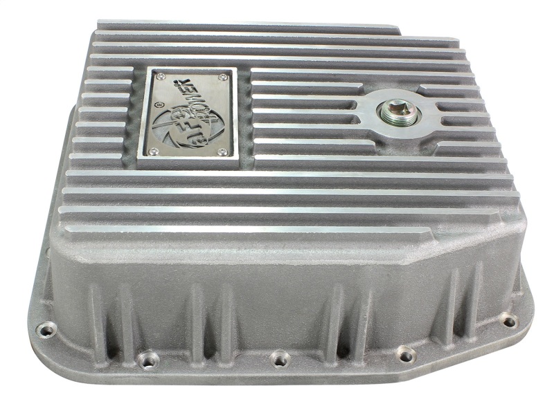 Ford Trucks Transmission Pan - aFe - Street Series - Raw - `93-`08