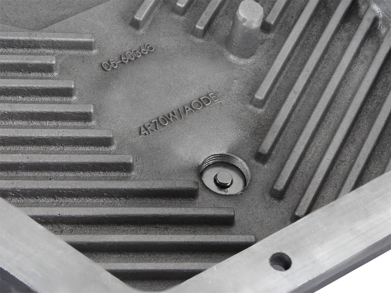 Ford Trucks Transmission Pan - aFe - Pro Series w/ Machined Fins - Black - `94-`08