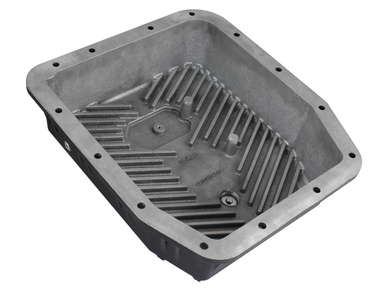 Ford Trucks Transmission Pan - aFe - Pro Series w/ Machined Fins - Black - `94-`08