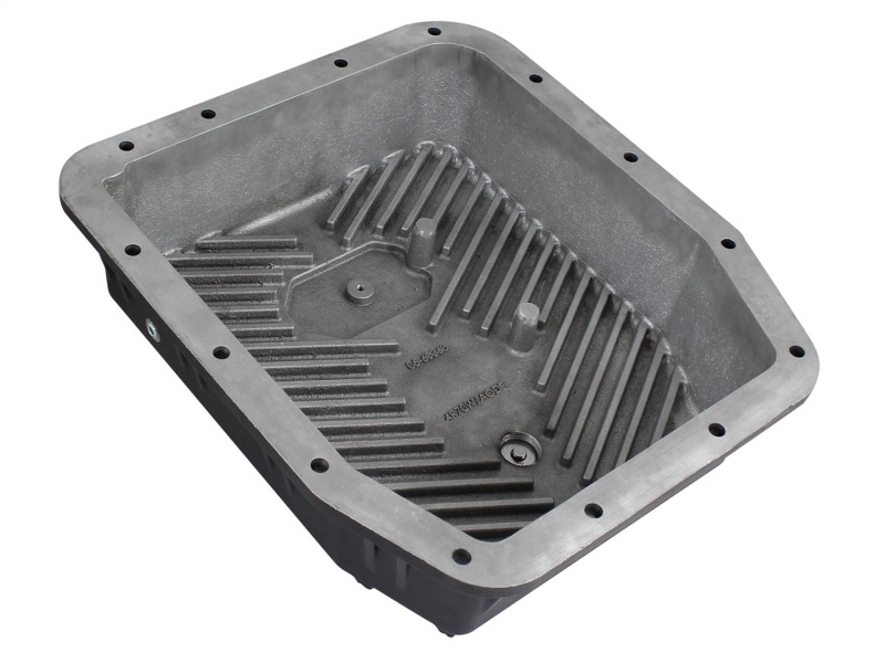 Ford Trucks Transmission Pan - aFe - Pro Series w/ Machined Fins - Black - `94-`08