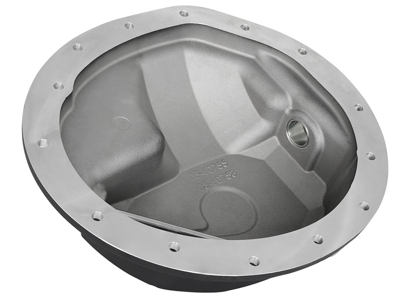 Nissan Titan XD Rear Differential Cover - aFe - Pro Series w/ Machined Fins - Black - `16-`19