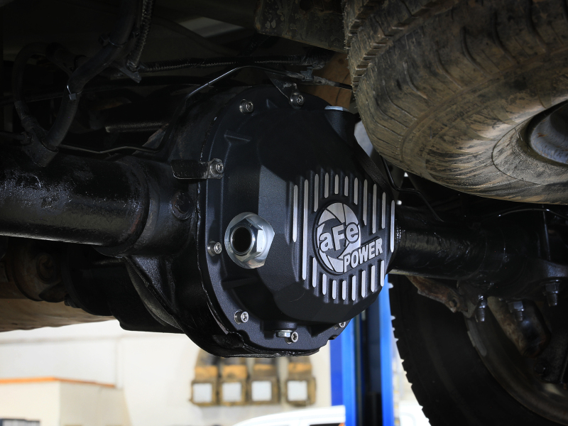 Ford F-150 Differential Cover - Rear - aFe - Machined Fins - Black - `90-`14