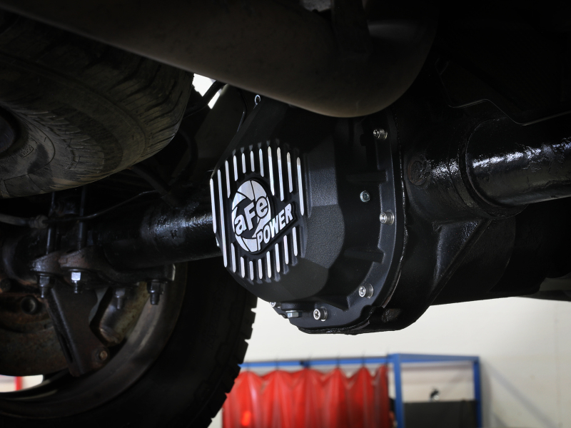 Ford F-150 Differential Cover - Rear - aFe - Machined Fins - Black - `90-`14