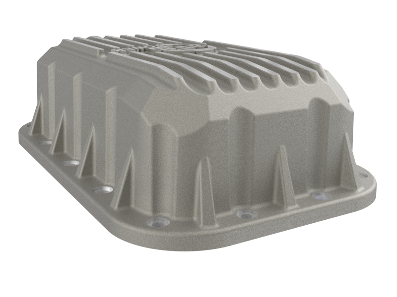 Jeep Wrangler Engine Oil Pan - aFe - Street Series w/ Machined Fins - Raw - `12-`18