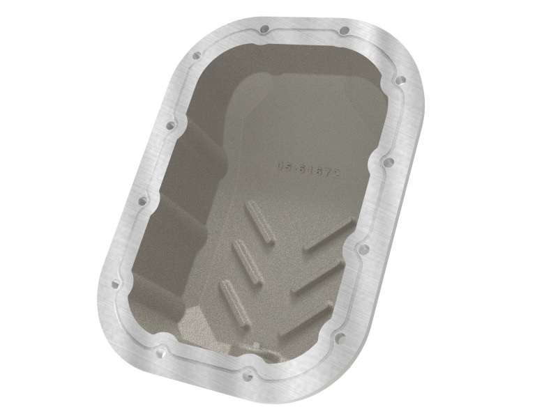 Jeep Gladiator Engine Oil Pan - aFe - Street Series with Machined Fins - Raw - `18-`25