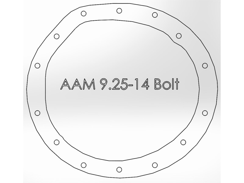 Dodge Trucks Diff Cover Kit - Front + Rear - aFe - `03-`13