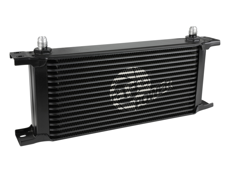 Ram Diesel Trucks Transmission Oil Cooler Kit - aFe - BladeRunner - Black - `10-`12