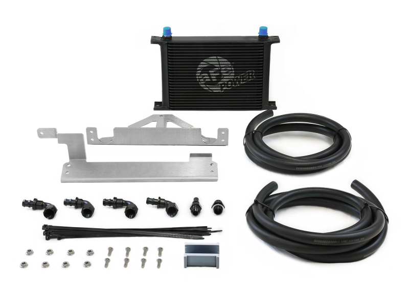 Ford F-150 Transmission Oil Cooler Kit - aFe - BladeRunner - Black - `15-`20