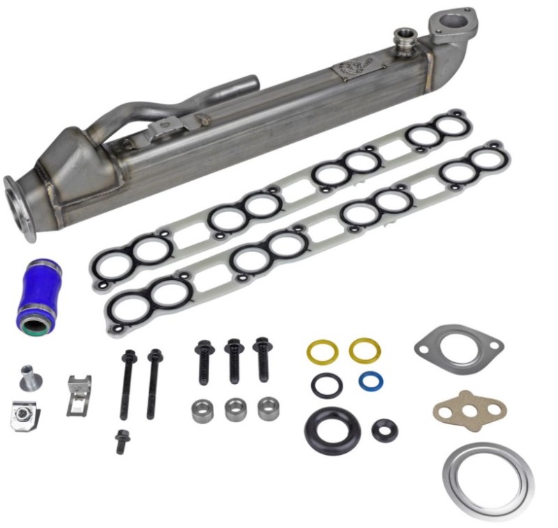 Ford Diesel Trucks EGR Cooler - aFe - BladeRunner - `04-`07