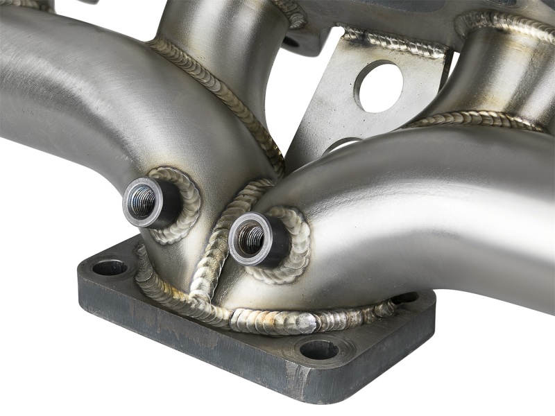 Dodge Diesel Trucks Performance Exhaust - aFe - Twisted Steel Header Turbo Manifold (T4) - `98-`02