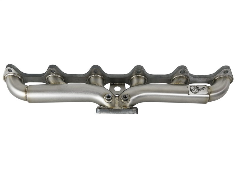 Dodge Diesel Trucks Performance Exhaust - aFe - Twisted Steel Header Turbo Manifold (T4) - `98-`02