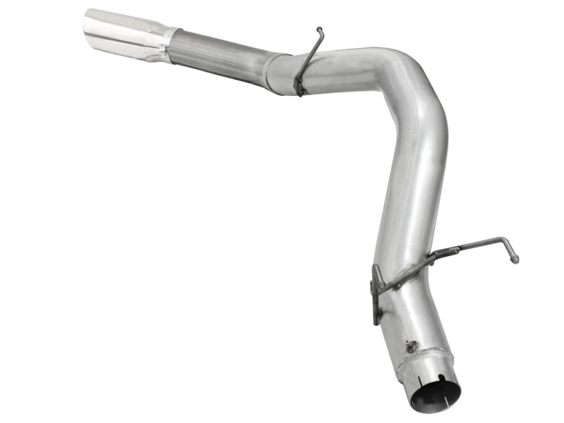 RAM Trucks Performance Exhaust - aFe - ATLAS 5in DPF-Back Aluminized Steel - Polished - `13-`18