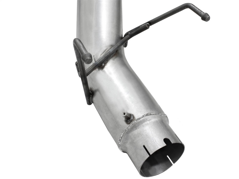 RAM Trucks Performance Exhaust - aFe - ATLAS 5in DPF-Back Aluminized Steel - Polished - `13-`18