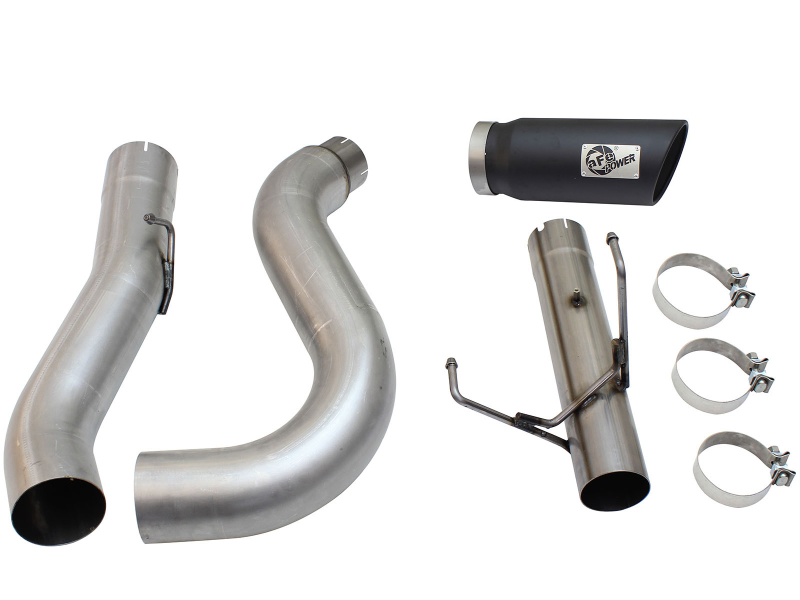 Dodge Trucks Performance Exhaust - aFe - DPF-Back, MACHForce XP, Large Bore HD - Black - `13-`15