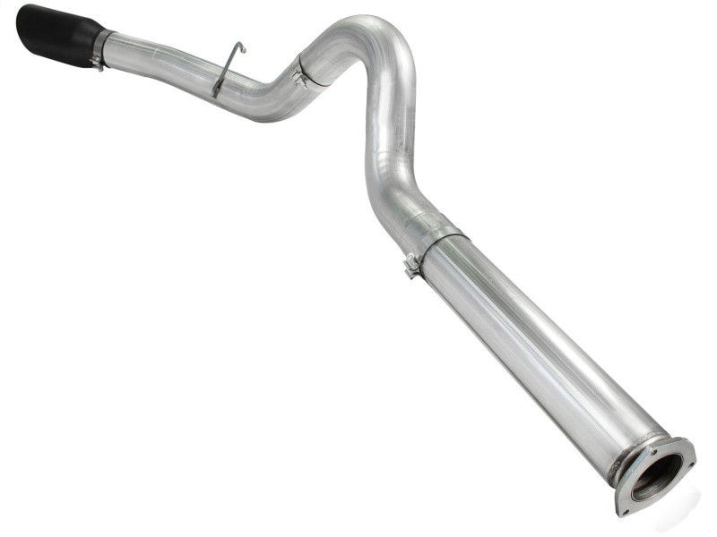 Ford Diesel Trucks Performance Exhaust - aFe - ATLAS DPF-Back - Wrinkle-Black - `11-`14